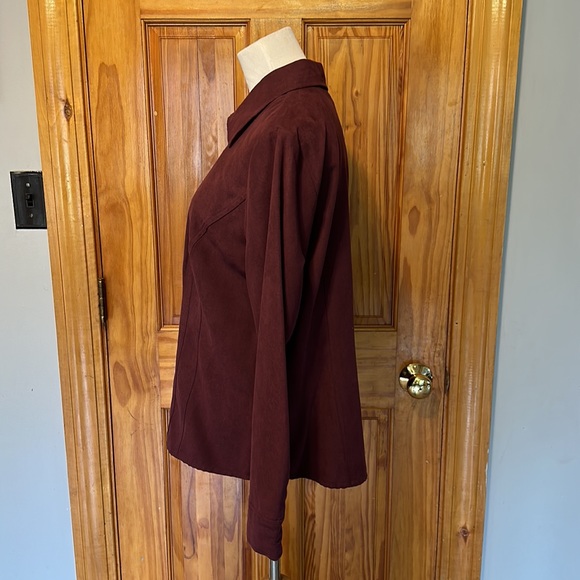 Micro suede zip up - Picture 3 of 8